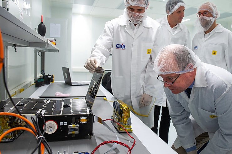Did you know that the Principality of Monaco has a manufacture for small orbital satellites?