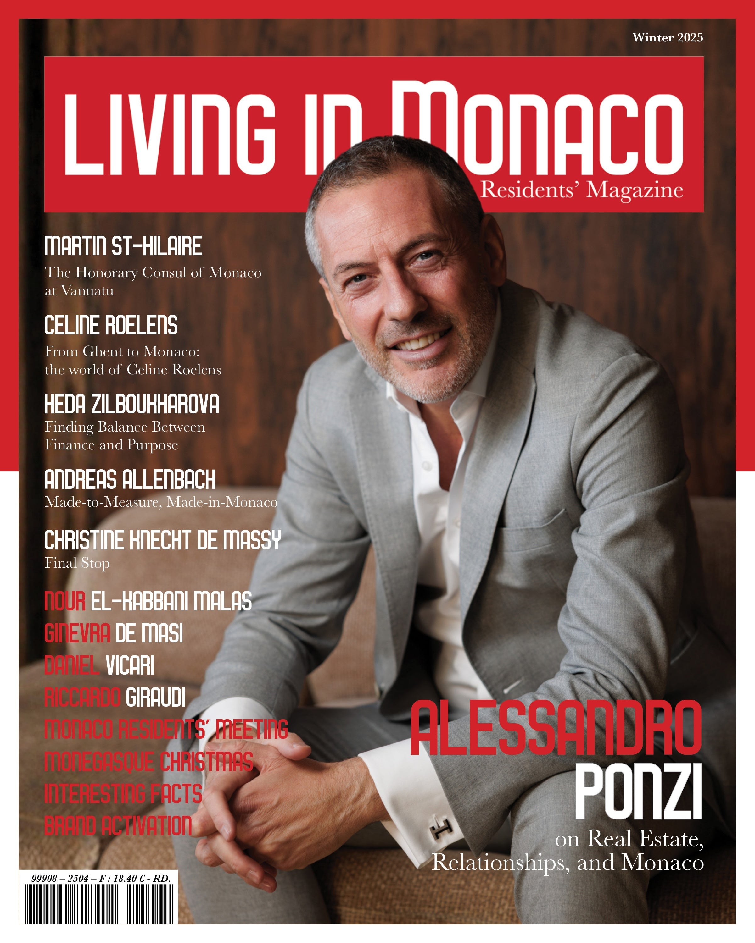 Living in Monaco Winter 2025 - Alessandro Ponzi edition